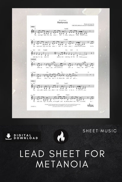Metanoia - Lead Sheet [digital]