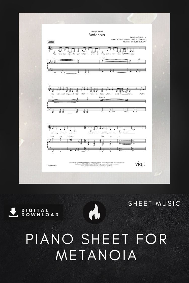 Metanoia - Piano Sheet [digital]