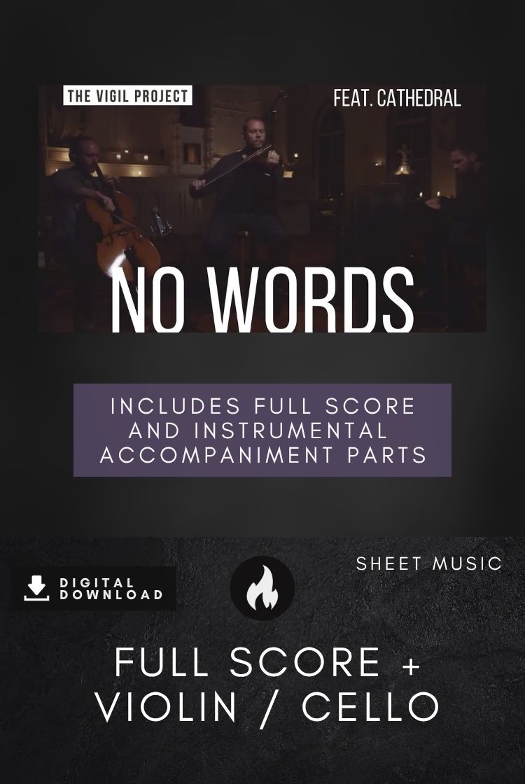No Words - Full Score + Instrumental Accompaniment Parts [digital]