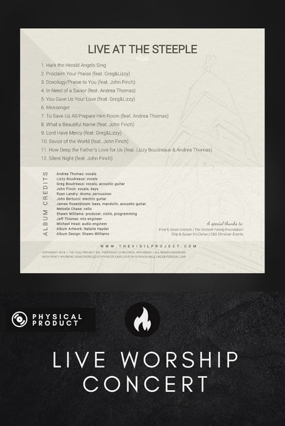 Live at the Steeple [physical]
